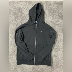 Black NIKE Zip Up Hoodie